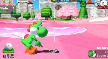 Mario Golf World Tour (Japan) screen shot game playing